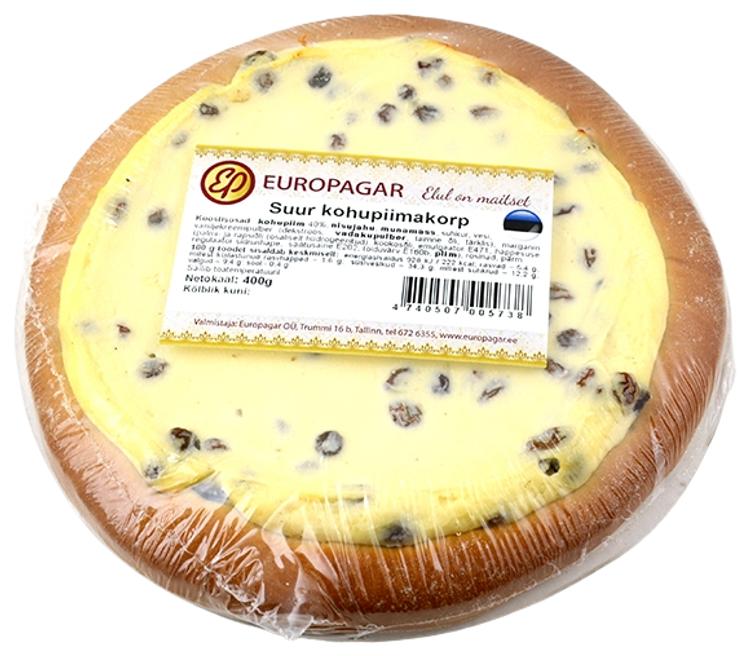 Suur kohupiimakorp, 400 g