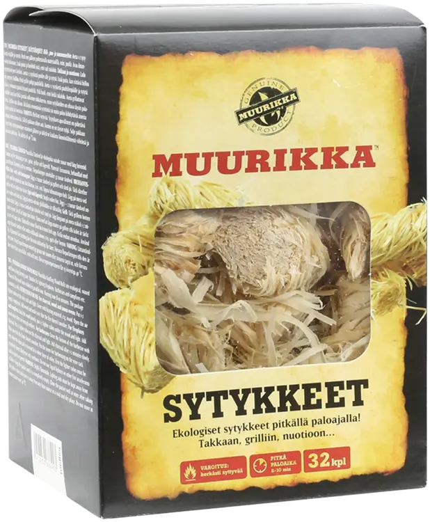 Muurikka sytykkeet