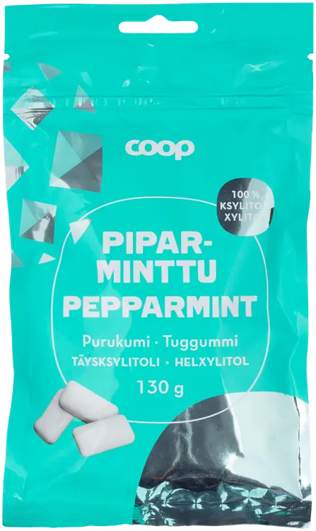 Coop täysxylitolipurukumi piparminttu 130 g