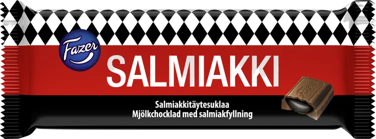 Fazer Salmiakki suklaalevy 100g