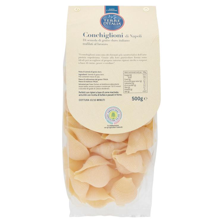 Terre d'Italia Conchiglioni di Napoli pasta 500g