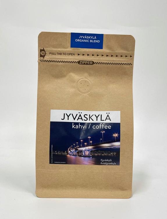 Paahtimo Papu Jyväskylä kahvi organic blend 250g papu