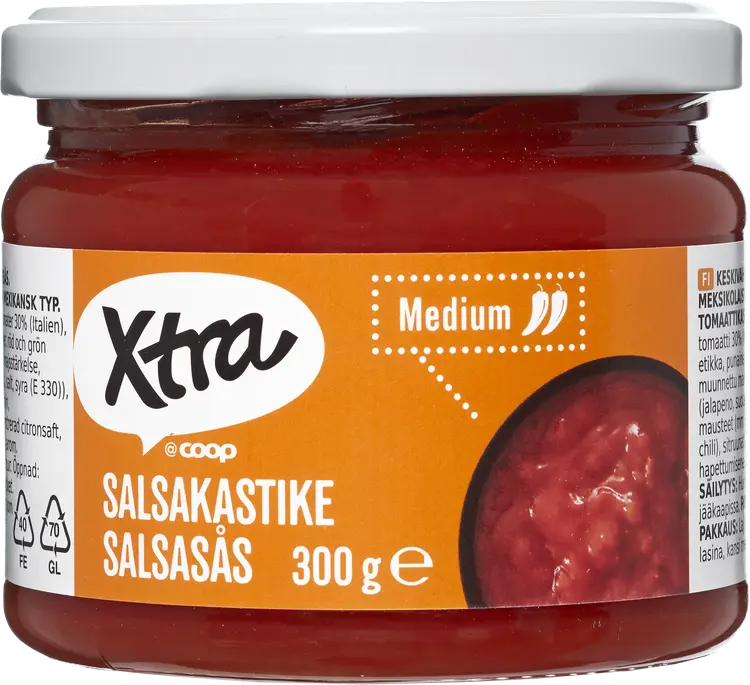 Xtra salsakastike keskivahva 300 g