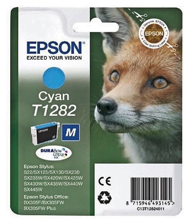 Epson mustepatruuna syaani T1282