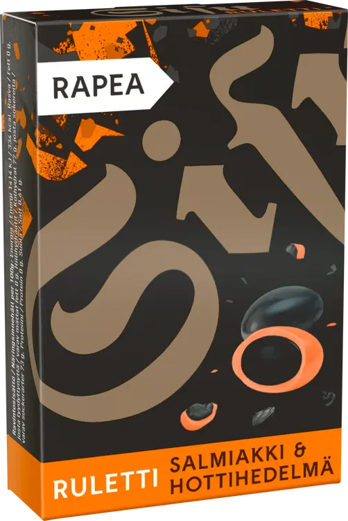 Sisu Ruletti Salmiakki & Hottihedelmä pastilli 47g
