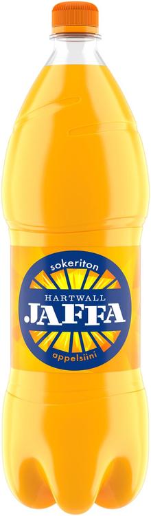 Hartwall Jaffa Appelsiini Sokeriton virvoitusjuoma 1,5 l