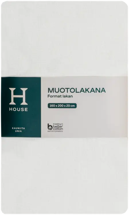 House muotolakana 160x200x20 cm