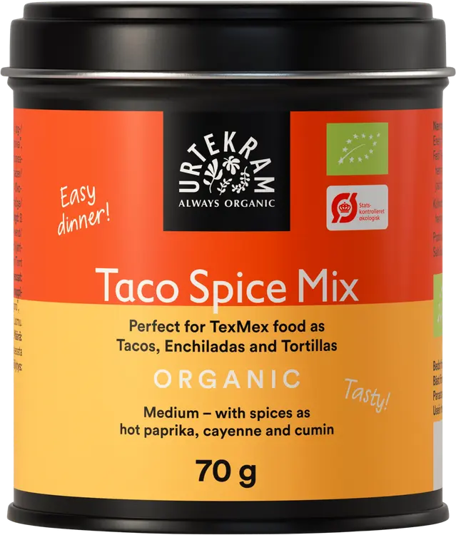 URTEKRAM Luomu Taco Spice Mix 70g