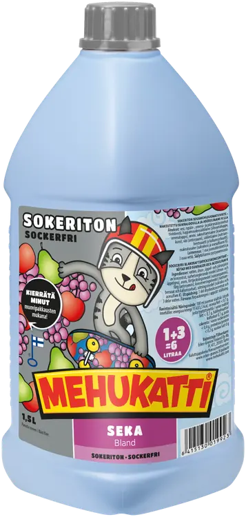 Mehukatti Sokeriton Sekamehujuomatiiviste 1+3 1,5 L