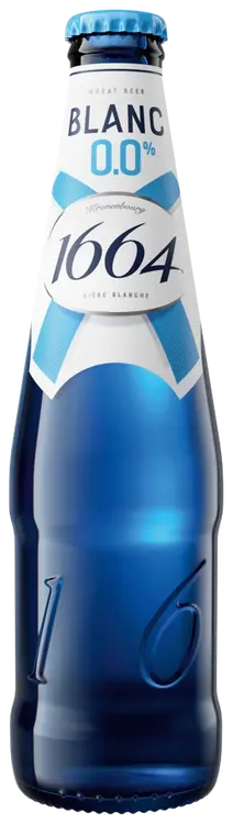 1664 Blanc alkoholiton olut 0,0% lasipullo 0,33 L