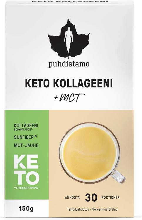 Puhdistamo Keto Kollageeni + MCT 150g