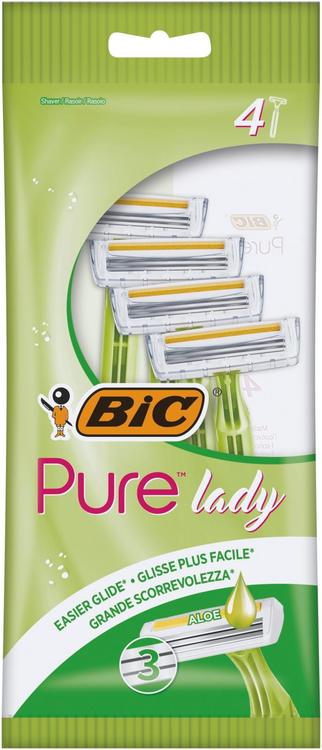 BIC varsiterä Pure 3 Lady 4-pack