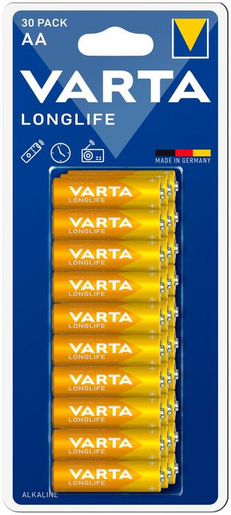 VARTA Longlife AA 30 pack