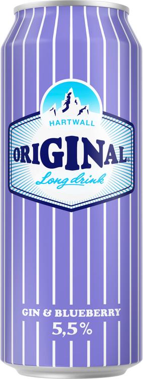 Hartwall Original Long Drink Blueberry 5,5% 0,5 l