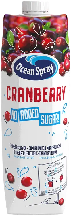Ocean Spray Karpalomehu No Added Sugar 1L
