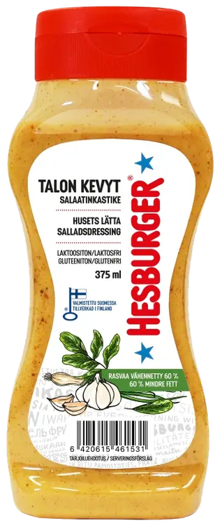 Hesburger Talon kevyt salaatinkastike 375ml