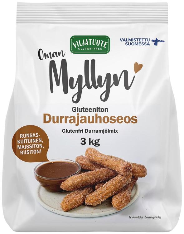 Virtasalmen Viljatuote Gluteeniton Durrajauhoseos 3kg