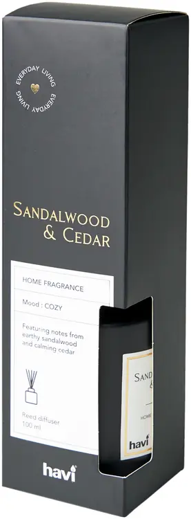 Havi Sandalwood & Cedar huonetuoksu 1kpl/100ml