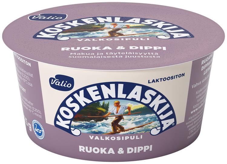Valio Koskenlaskija® Ruoka & Dippi e125 g valkosipuli laktoositon