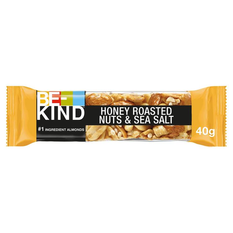 BE-KIND Honey Roasted Nuts & Sea Salt pähkinäpatukka (40 g)