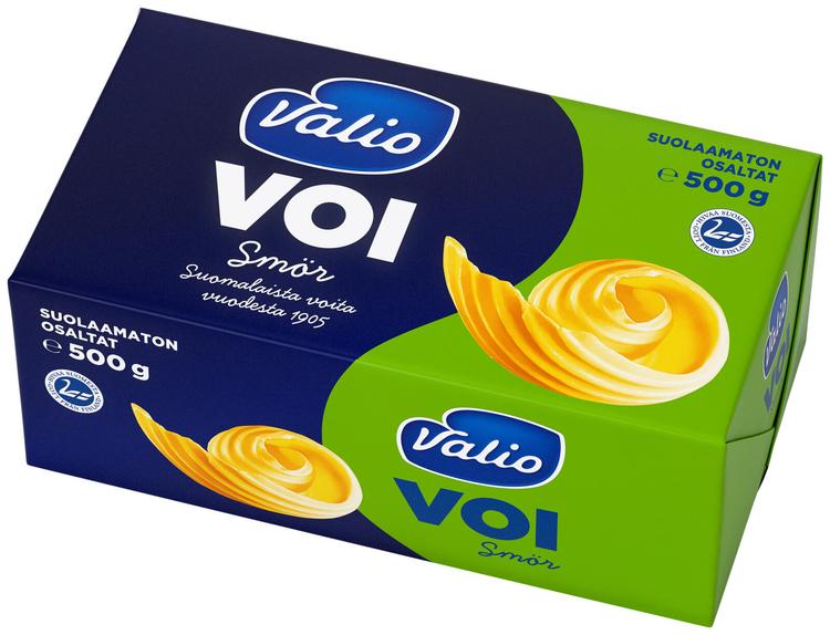 Valio voi 500 g suolaamaton