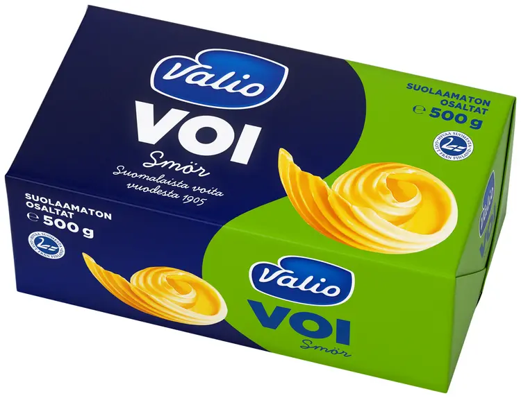 Valio voi suolaamaton 500g
