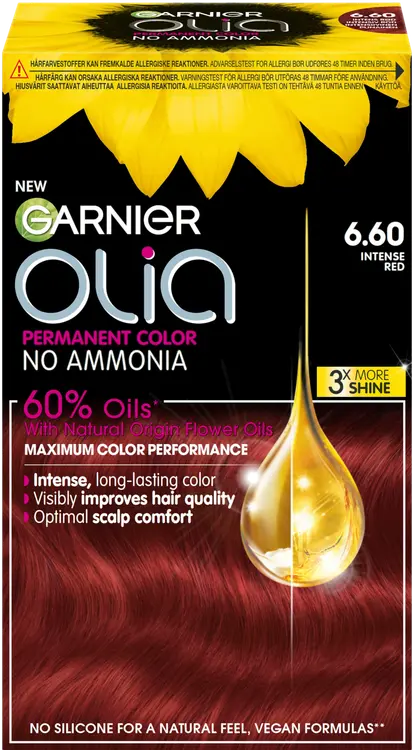 Garnier Olia 6.60 Intense Red kestoväri 174ml