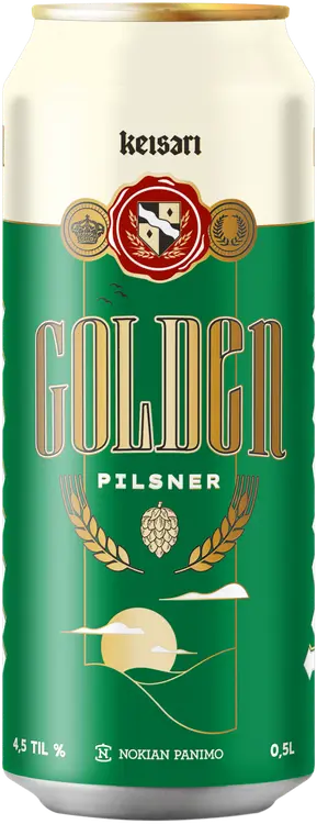 Keisari Golden Pilsner 4,5% 0,5l
