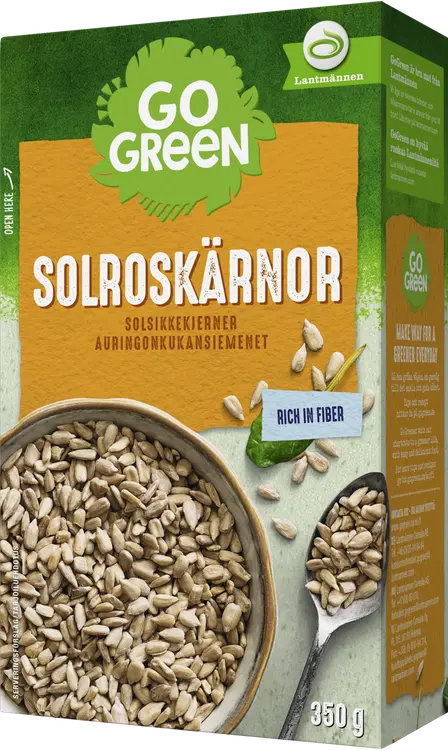 GoGreen Auringonkukansiemen 350 g