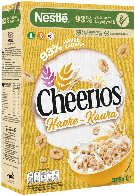 Nestlé Cheerios 375g Kaura täysjyvämuro