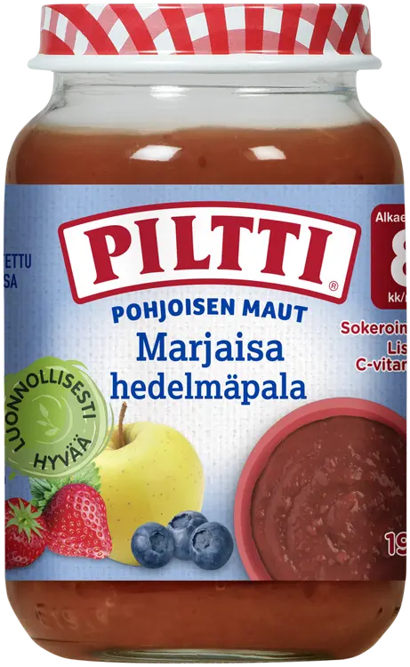 PILTTI Pohjoisen maut 190g Marjaisa hedelmäpala 8kk