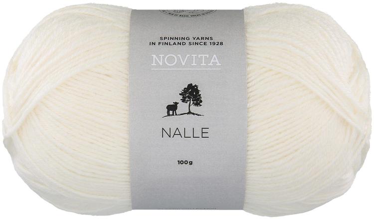 Novita Nalle 100g 011 valkoinen