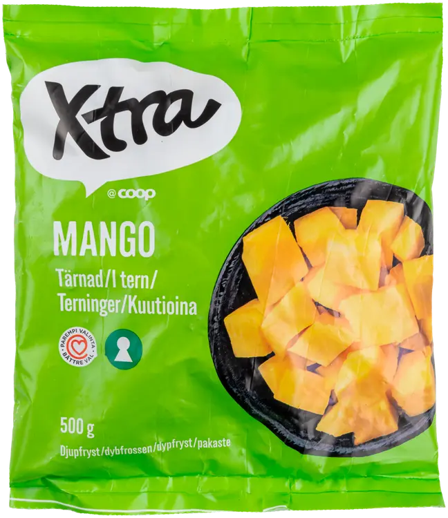 Xtra mango kuutioina 500 g pakaste