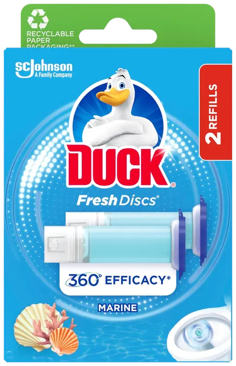 Duck Fresh Discs 2x36ml Marine täyttöpakkaus