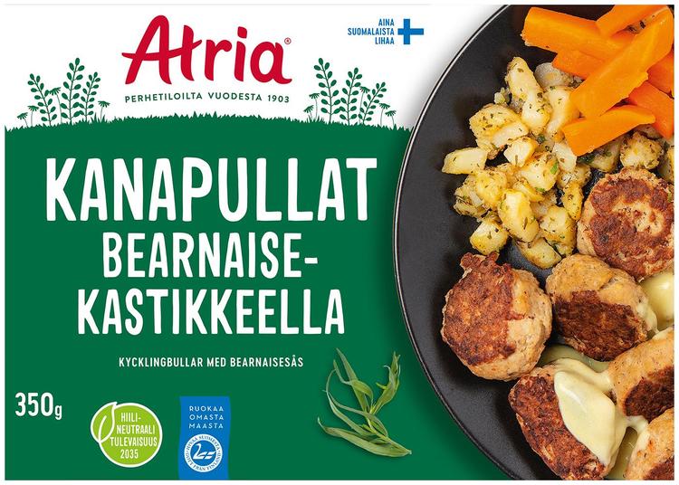 Atria Kanapullat Bearnaisekastikkeella 350g