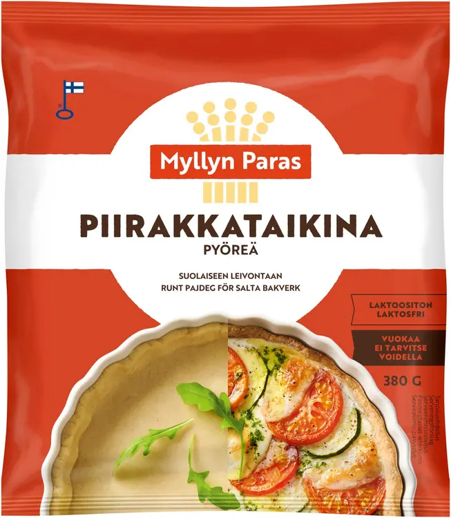 Myllyn Paras Pyöreä Piirakkataikina suolainen 380g