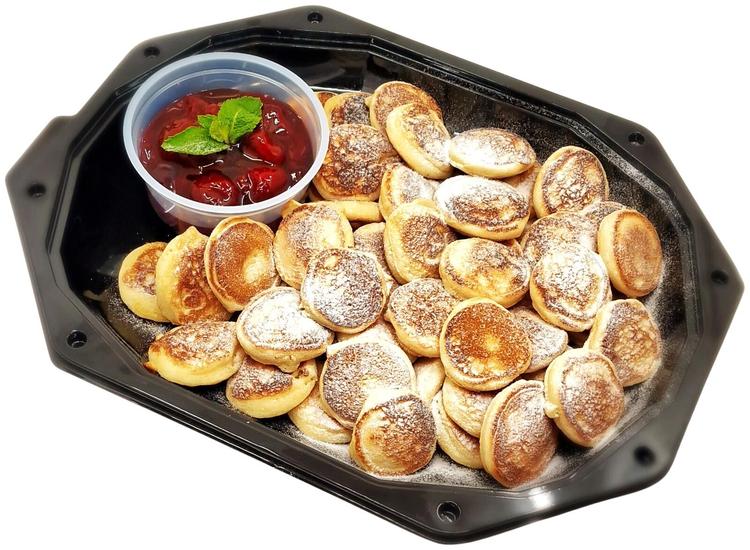 Minipannkoogid maasikamoosiga 400 g