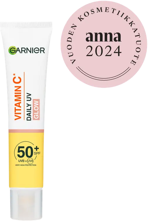 Garnier SkinActive Vitamin C* Sheer Glow uv-voide SPF50 samealle iholle 40 ml