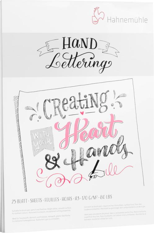 Hahnemühle Hand Lettering lehtiö A4