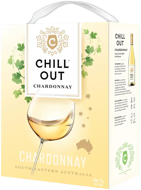 Chill Out Chardonnay Australia 8 til-% 3L BIB