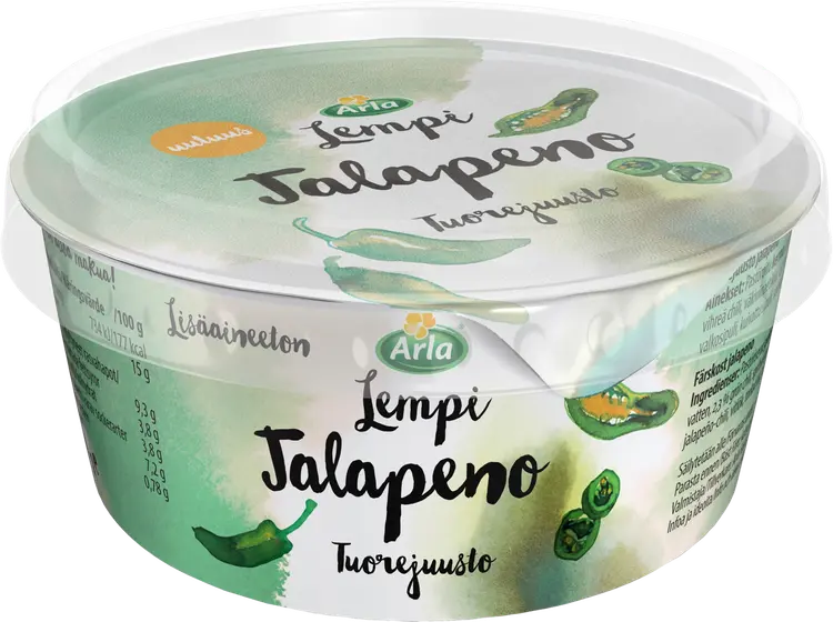 Arla Lempi Jalapeno tuorejuusto 160 g