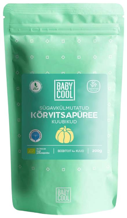 Sügavkülmutatud kõrvitsapüree kuubikud, 200g