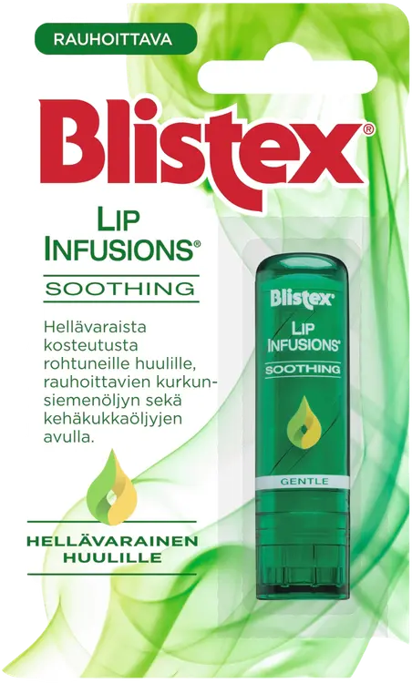 Blistex Lip Infusions Soothing hellävaraisesti rauhoittava huulivoide 3,7g