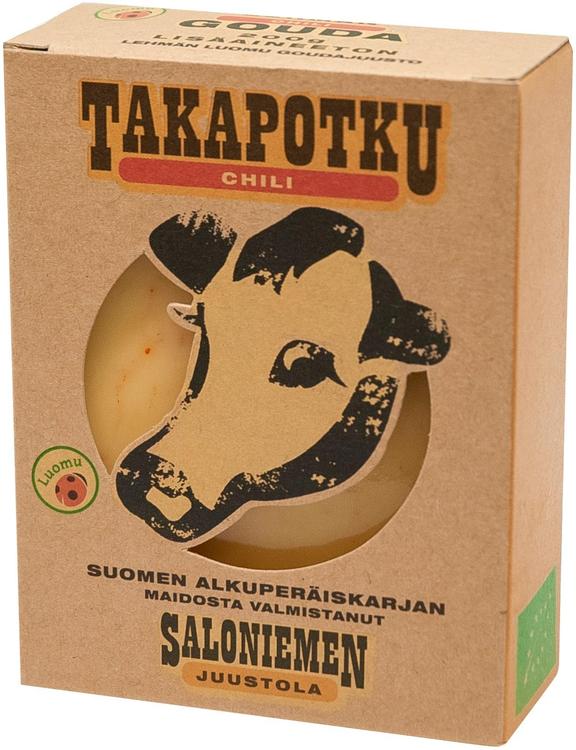 Saloniemen Juustola 200g Takapotku lehmänmaitogouda