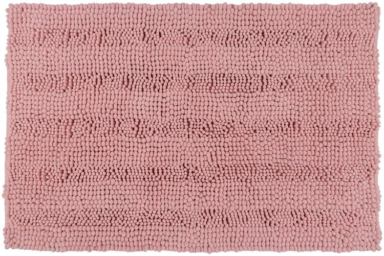 Vannitoavaip Chenille 50x80 Stripe roosa