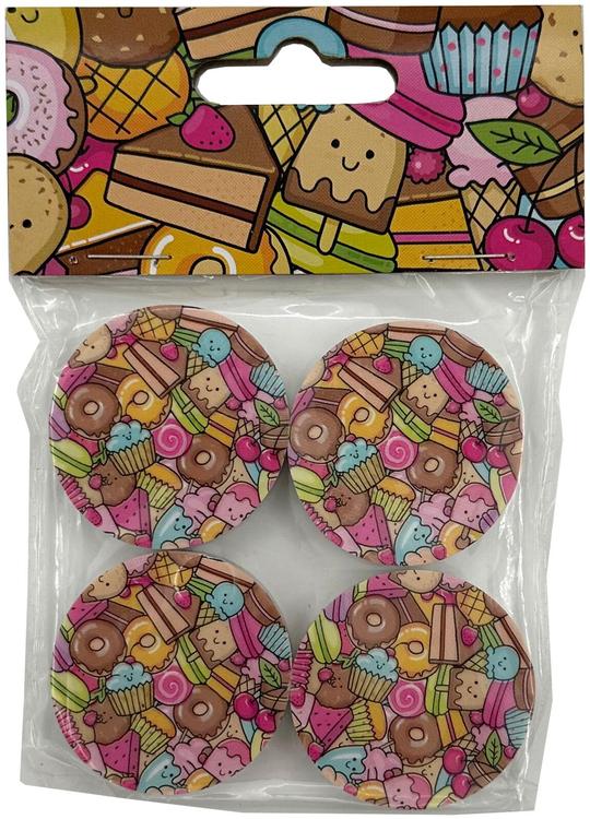 Super Sweet pyyhekumit 4kpl/pkt, 2 eril.lajit.