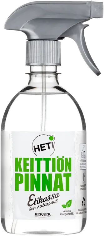 HETI 500ml keittiönpinnat bergamotti-minttu
