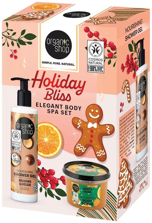 Kinkekomplekt Organic Shop Holiday Bliss 2tk