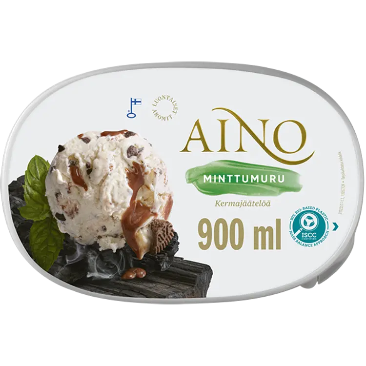 Aino Minttumuru kermajäätelö kotipakkaus  500g/900ml