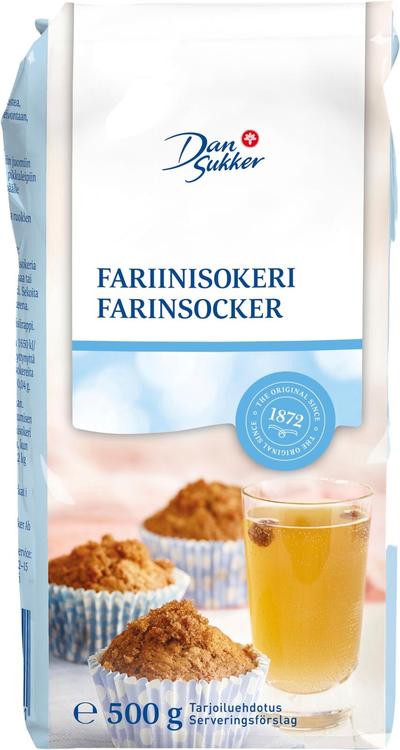 Dansukker Fariinisokeri 500g